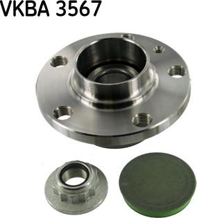 SKF VKBA 3567 - Pyöränlaakerisarja inparts.fi