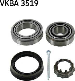 SKF VKBA 3519 - Pyöränlaakerisarja inparts.fi