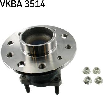 SKF VKBA 3514 - Pyörän napa inparts.fi