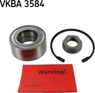 SKF VKBA 3584 - Pyöränlaakerisarja inparts.fi