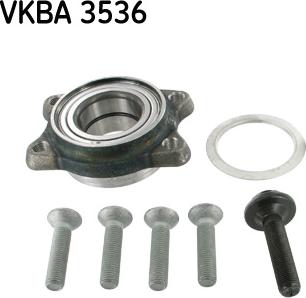 SKF VKBA 3536 - Pyöränlaakerisarja inparts.fi