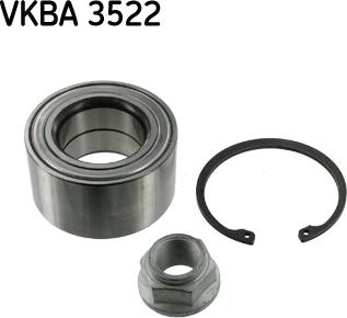 SKF VKBA 3522 - Pyöränlaakerisarja inparts.fi