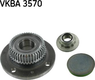 SKF VKBA 3570 - Pyöränlaakerisarja inparts.fi