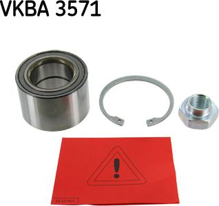 SKF VKBA 3571 - Pyöränlaakerisarja inparts.fi