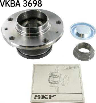 SKF VKBA 3698 - Pyöränlaakerisarja inparts.fi