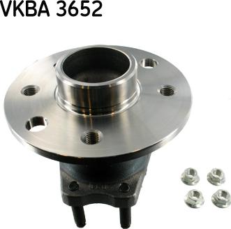 SKF VKBA 3652 - Pyörän napa inparts.fi