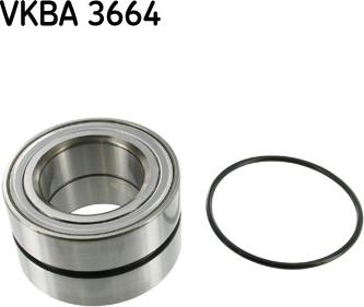 SKF VKBA 3664 - Pyöränlaakerisarja inparts.fi