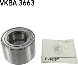 SKF VKBA 3663 - Pyöränlaakerisarja inparts.fi