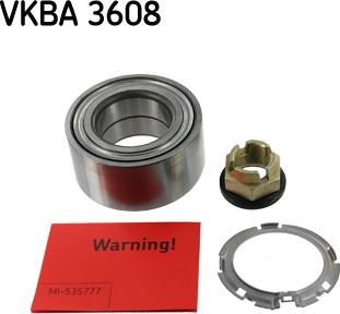 SKF VKBA 3608 - Pyöränlaakerisarja inparts.fi