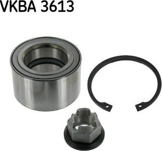 SKF VKBA 3613 - Pyöränlaakerisarja inparts.fi