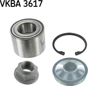 SKF VKBA 3617 - Pyöränlaakerisarja inparts.fi