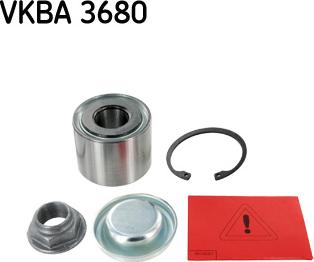 SKF VKBA 3680 - Pyöränlaakerisarja inparts.fi