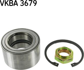 SKF VKBA 3679 - Pyöränlaakerisarja inparts.fi