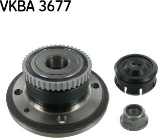 SKF VKBA 3677 - Pyöränlaakerisarja inparts.fi