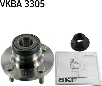 SKF VKBA 3305 - Pyöränlaakerisarja inparts.fi