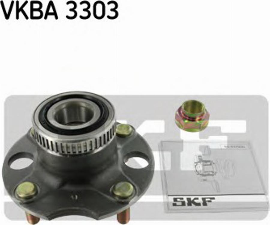 SKF VKBA 3303 - Pyörän napa inparts.fi