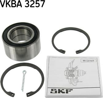 SKF VKBA 3257 - Pyöränlaakerisarja inparts.fi