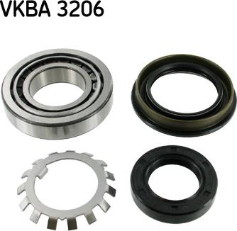 SKF VKBA 3206 - Pyöränlaakerisarja inparts.fi