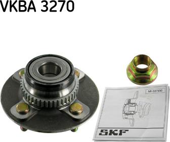 SKF VKBA 3270 - Pyörän napa inparts.fi