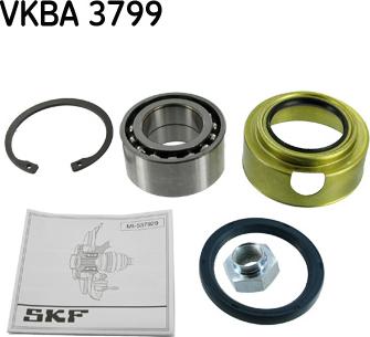 SKF VKBA 3799 - Pyöränlaakerisarja inparts.fi