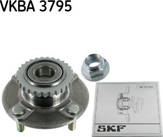 SKF VKBA 3795 - Pyörän napa inparts.fi