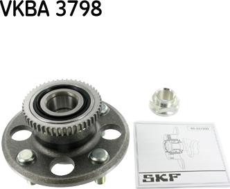 SKF VKBA 3798 - Pyöränlaakerisarja inparts.fi