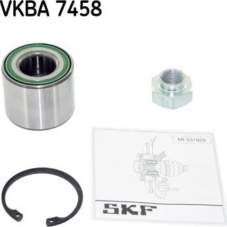 SKF VKBA 7458 - Pyöränlaakerisarja inparts.fi