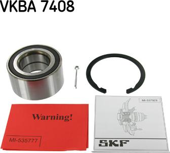 SKF VKBA 7408 - Pyöränlaakerisarja inparts.fi