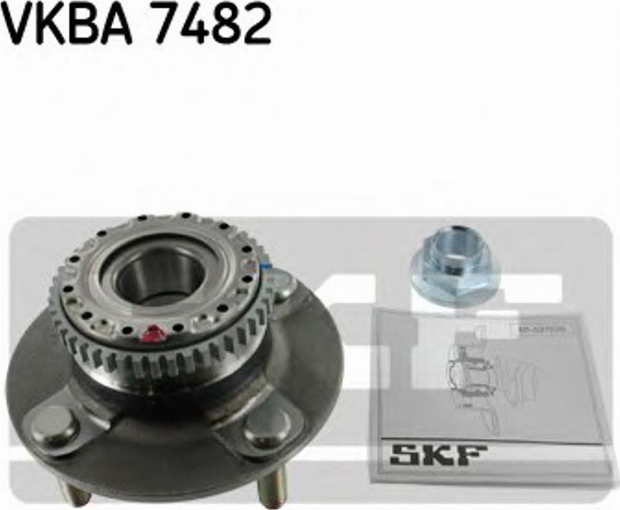 SKF VKBA 7482 - Pyörän napa inparts.fi