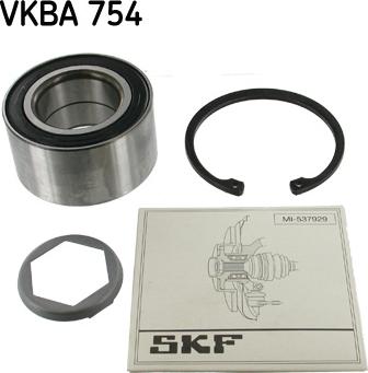 SKF VKBA 754 - Pyöränlaakerisarja inparts.fi