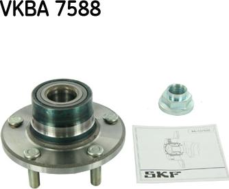 SKF VKBA 7588 - Pyöränlaakerisarja inparts.fi