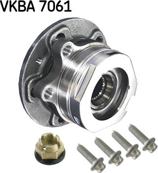 SKF VKBA 7061 - Pyöränlaakerisarja inparts.fi