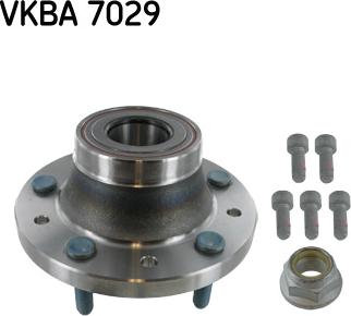 SKF VKBA 7029 - Pyöränlaakerisarja inparts.fi