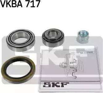 SKF VKBA 717 - Pyöränlaakerisarja inparts.fi