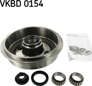 SKF VKBD 0154 - Jarrurumpu inparts.fi