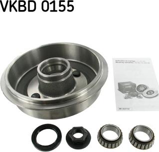 SKF VKBD 0155 - Jarrurumpu inparts.fi