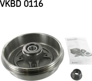 SKF VKBD 0116 - Jarrurumpu inparts.fi