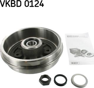 SKF VKBD 0124 - Jarrurumpu inparts.fi