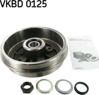 SKF VKBD 0125 - Jarrurumpu inparts.fi