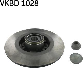 SKF VKBD 1028 - Jarrulevy inparts.fi