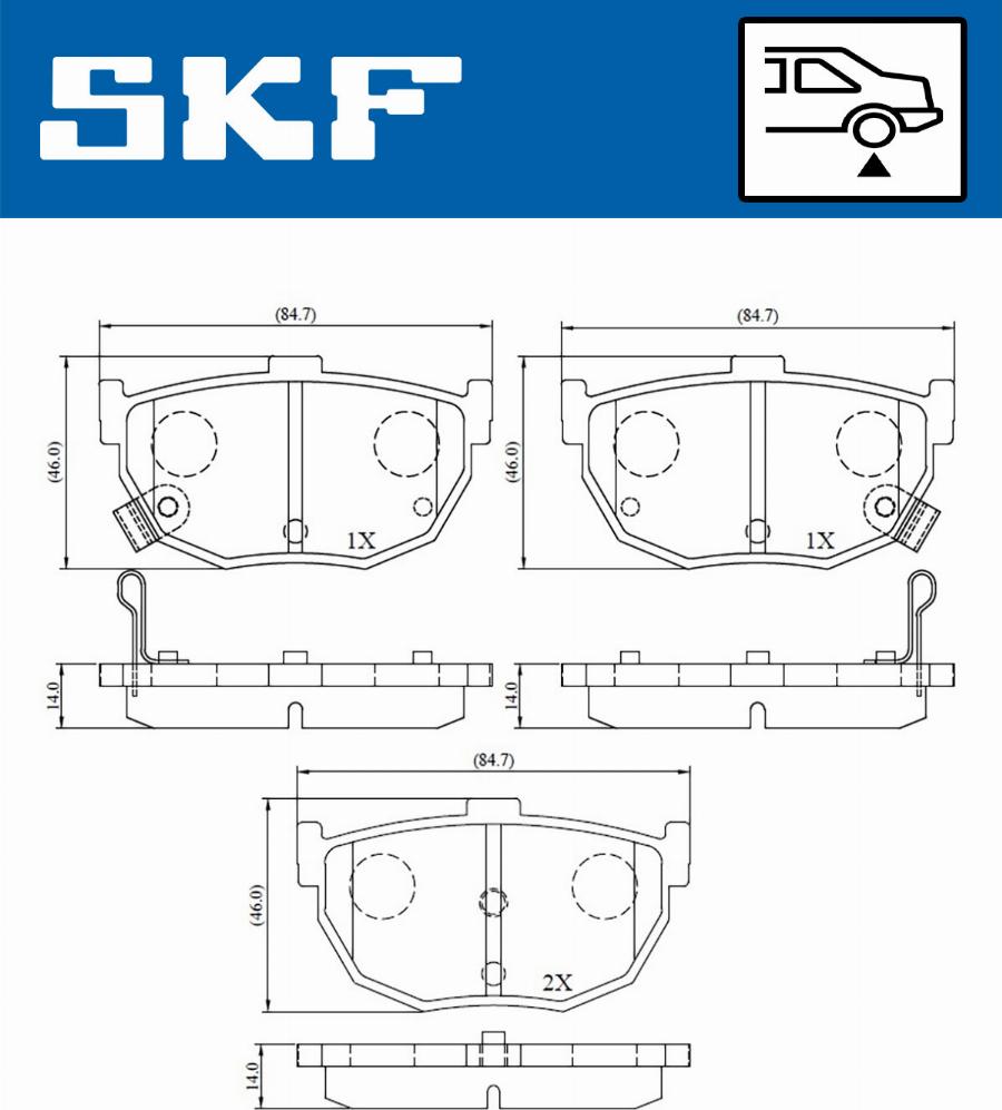 SKF VKBP 90483 A - Jarrupala, levyjarru inparts.fi