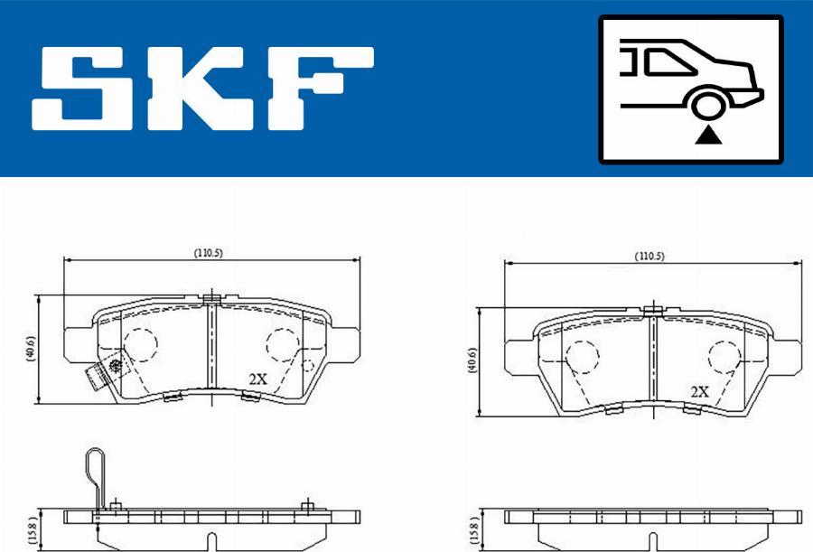 SKF VKBP 90597 A - Jarrupala, levyjarru inparts.fi