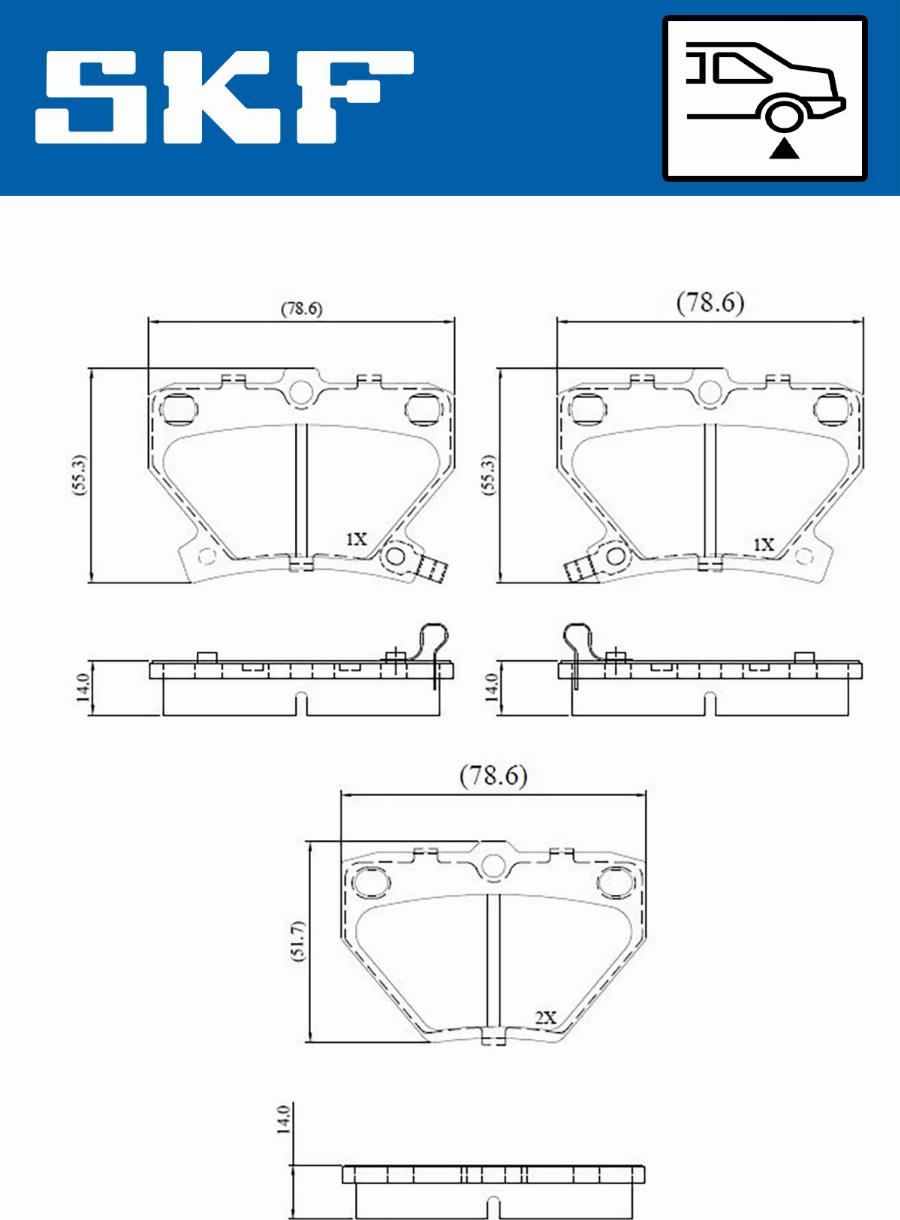 SKF VKBP 90559 A - Jarrupala, levyjarru inparts.fi