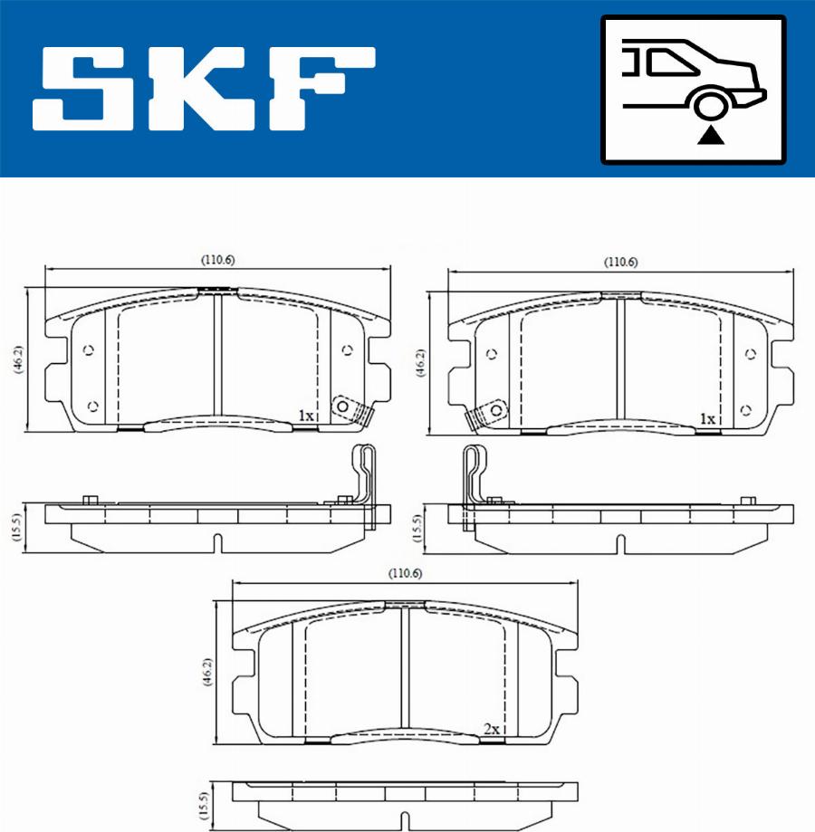 SKF VKBP 90556 A - Jarrupala, levyjarru inparts.fi