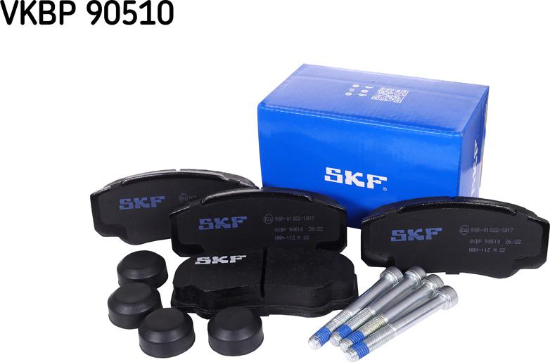 SKF VKBP 90510 - Jarrupala, levyjarru inparts.fi