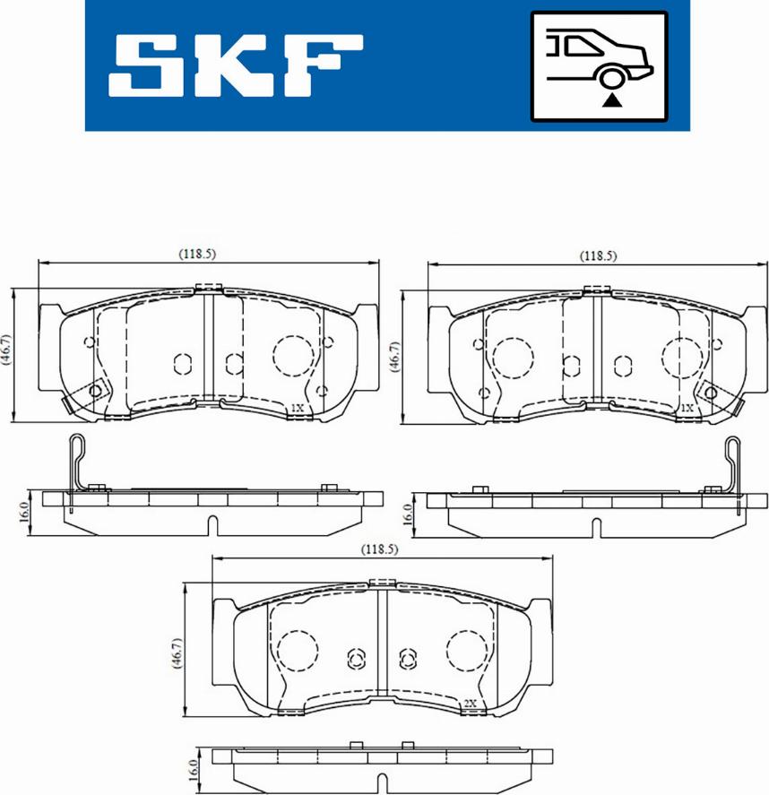 SKF VKBP 90538 A - Jarrupala, levyjarru inparts.fi