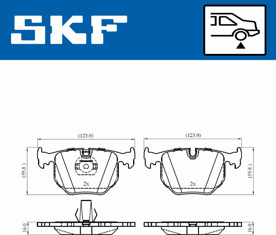 SKF VKBP 90625 - Jarrupala, levyjarru inparts.fi