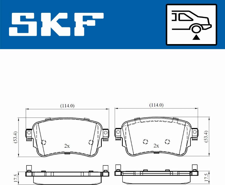 SKF VKBP 90059 - Jarrupala, levyjarru inparts.fi