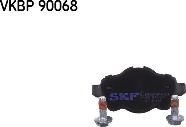 SKF VKBP 90068 - Jarrupala, levyjarru inparts.fi