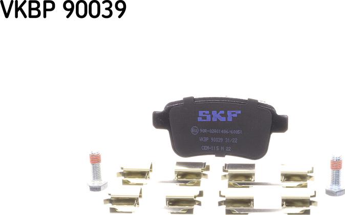 SKF VKBP 90039 - Jarrupala, levyjarru inparts.fi